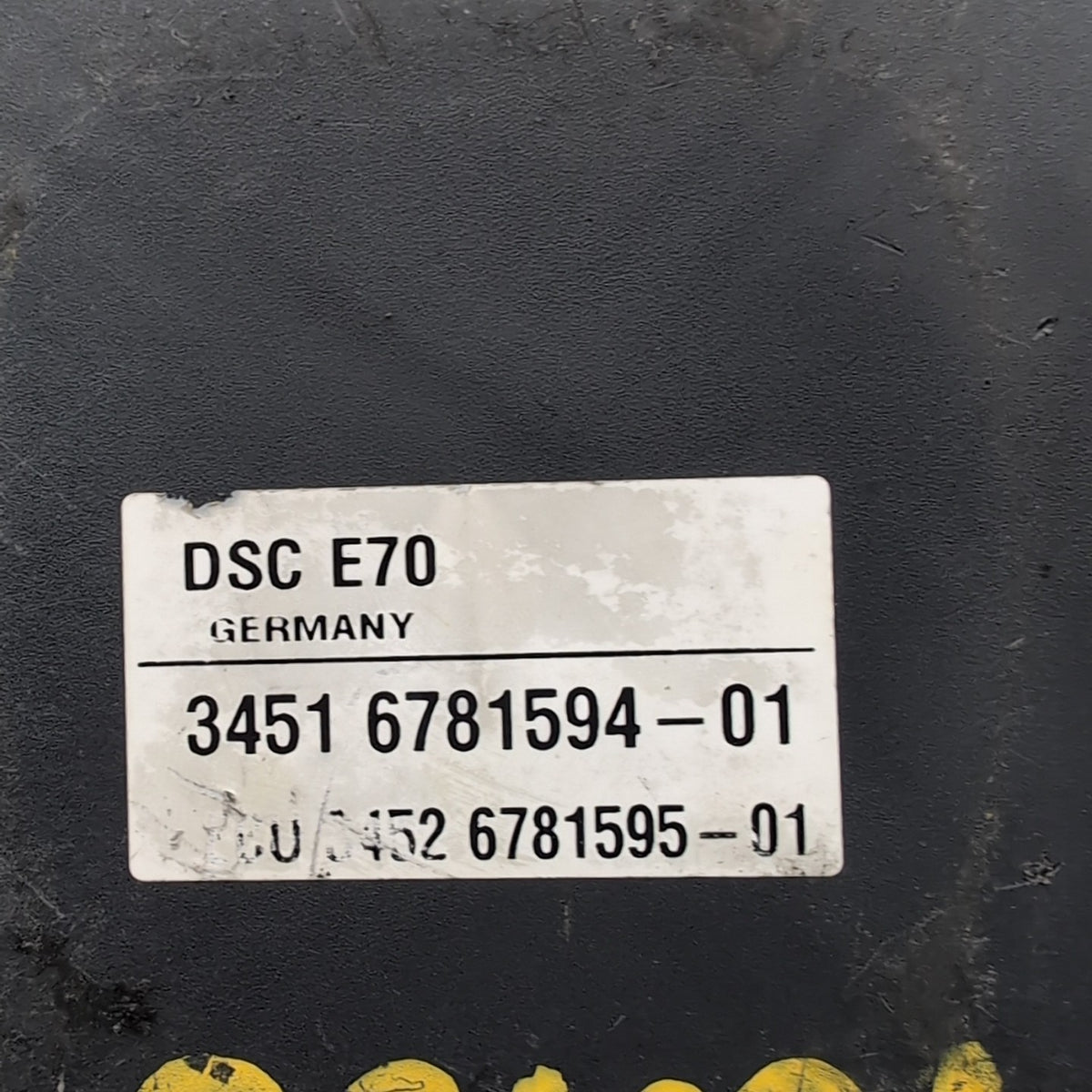 2009- 2013 BMW X5 ABS Anti Brake Lock Pump Control Assy OEM 6780126
