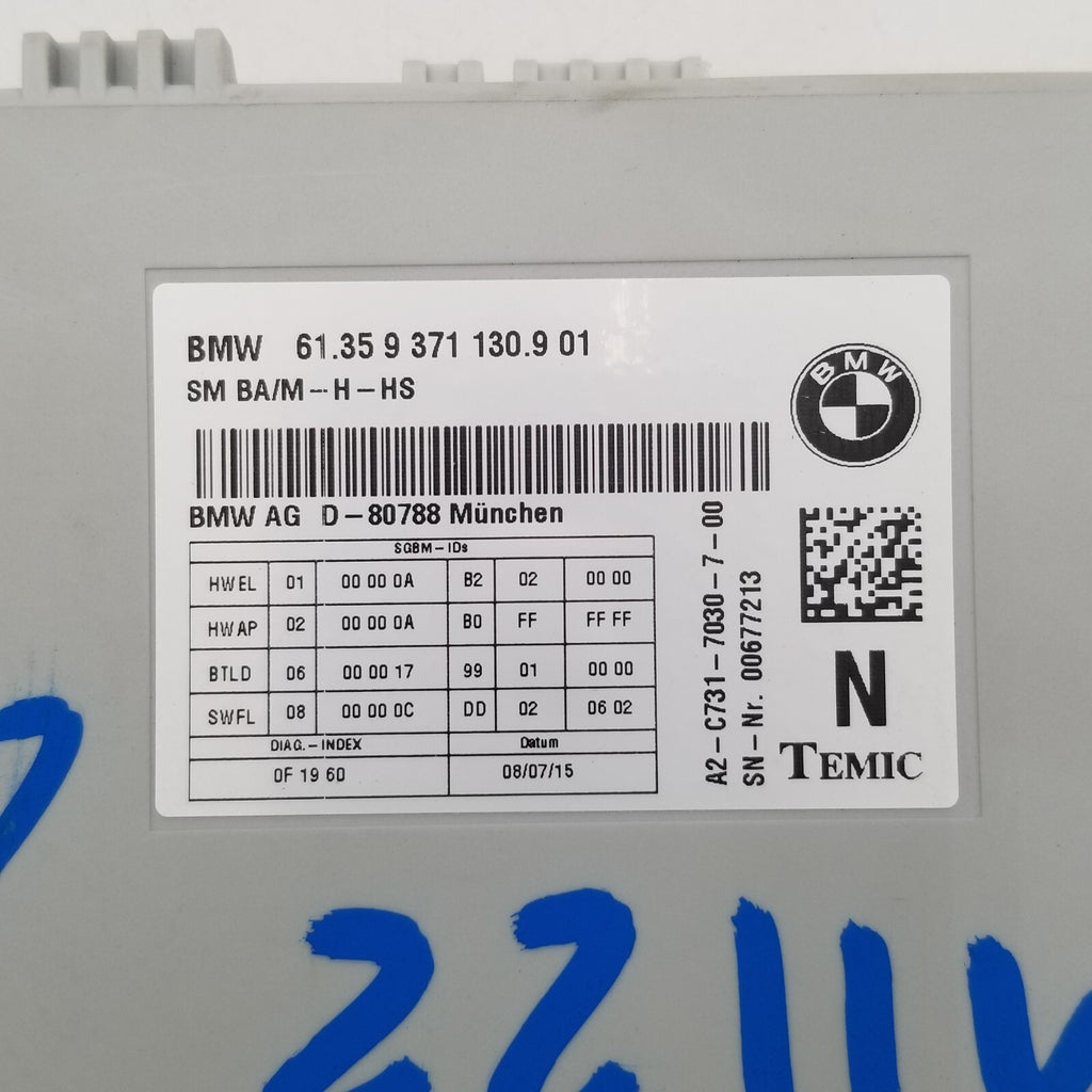 14-19 For BMW 328i 330i 335i 428i 430i 440i M3 M4 X5 X6 FRONT MEMORY SEAT MODULE