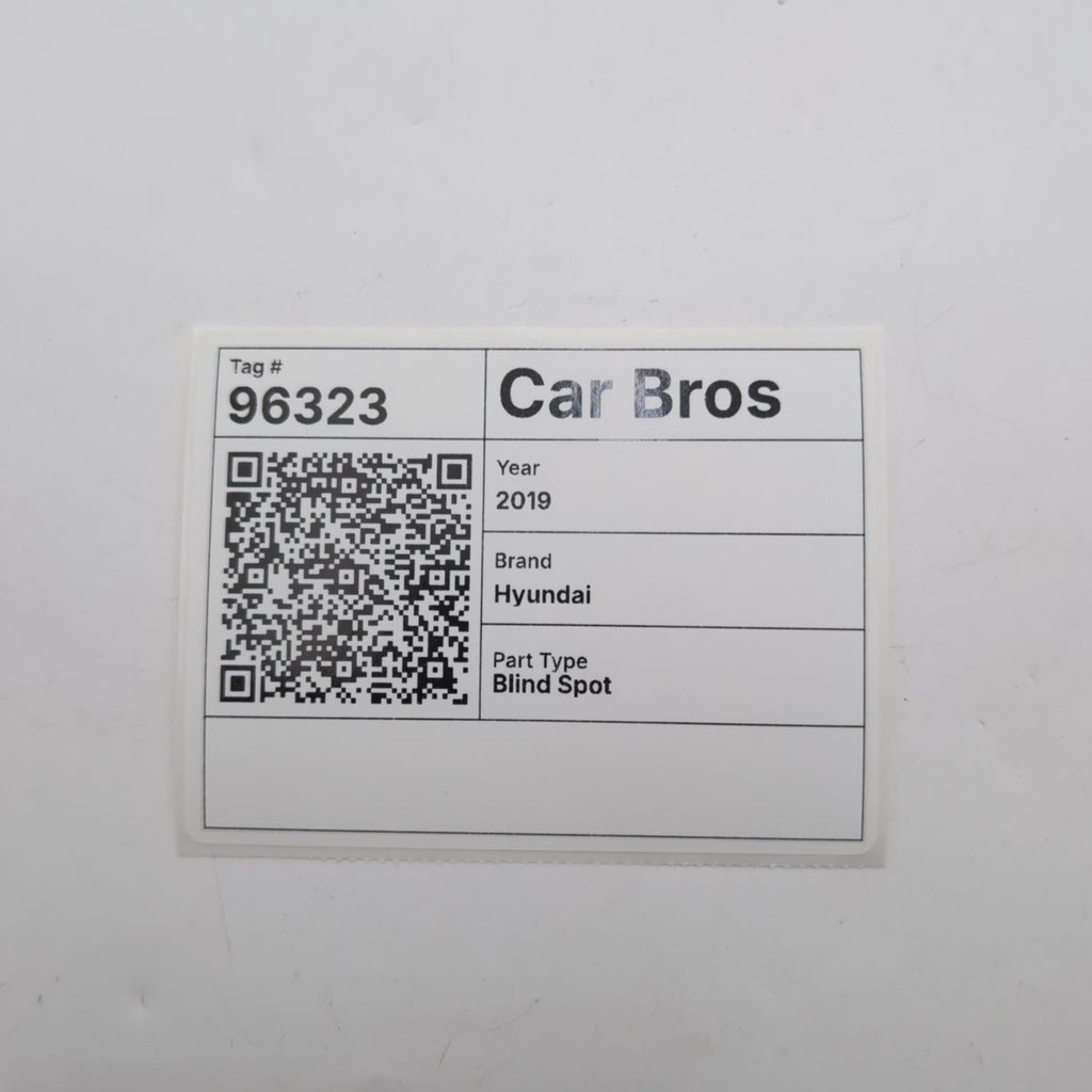 2019 2020 2021 Hyundai Tucson Rear Blind Spot Radar Sensor D395855000