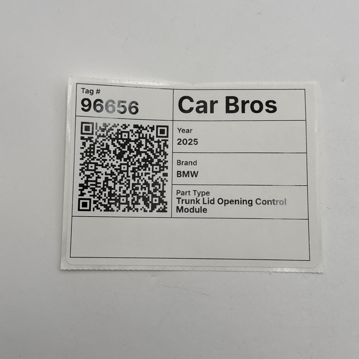 2024 - 2026 BMW G60 XM X6 X3 X1 X2 Trunk Lid Deck Lid Control Module 5B529E5