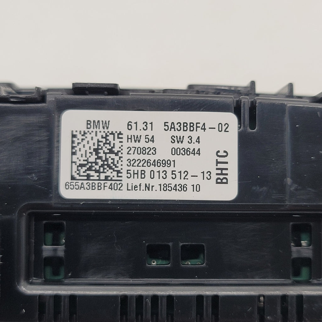 2021 - 2026 BMW G42 G20 G80 G82 G26 Rear AC Heater Climate Control Unit 5A3BBF4