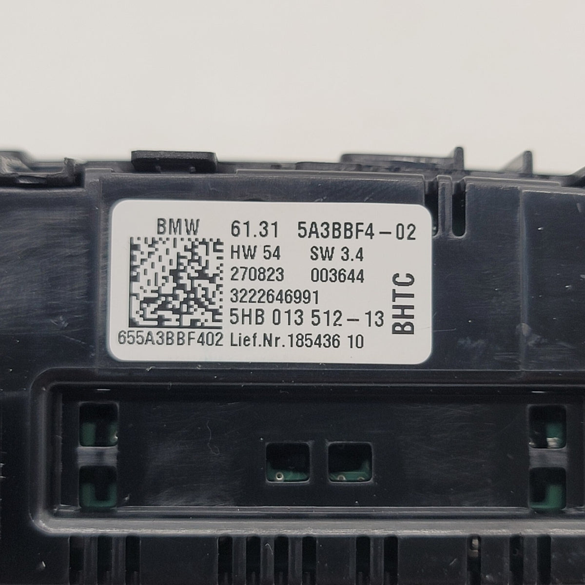 2021 - 2026 BMW G42 G20 G80 G82 G26 Rear AC Heater Climate Control Unit 5A3BBF4