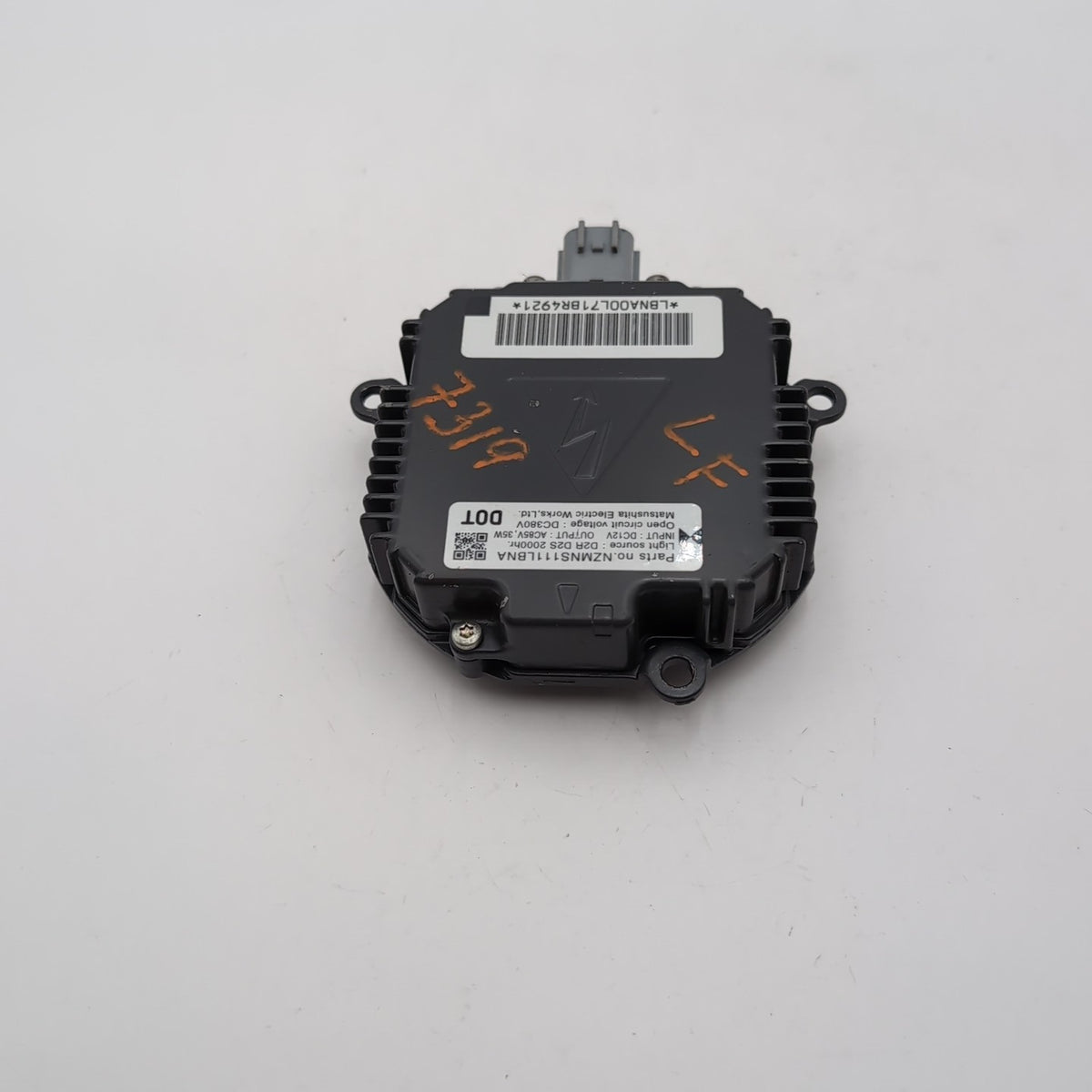 2006 2007 INFINITI M35 M45 XENON HID BALLAST CONTROL UNIT NZMNS111LBNA