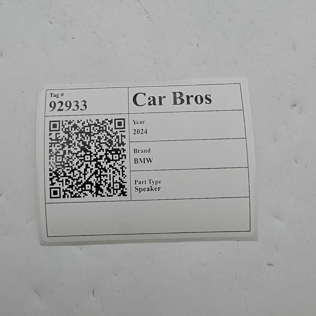 2023 - 2026 BMW i5 G60 G70 Bower Wilkins Door Instrument Panel Tweeter Speaker