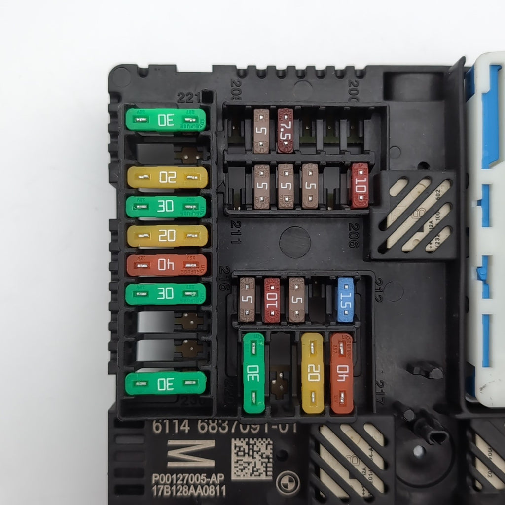 2017 2018 2019 BMW 740i 750i 530e 530i G12 G30 Rear Power Distribution Fuse Box