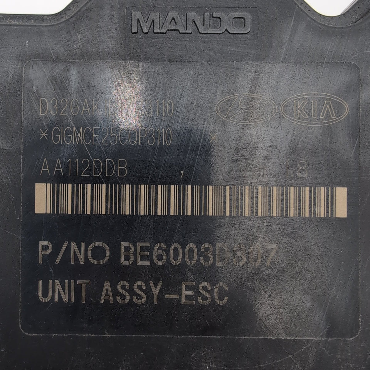 2013 2014 2015 Hyundai Sonata Hybrid ABS Anti Lock Brake Pump 58920-4R650