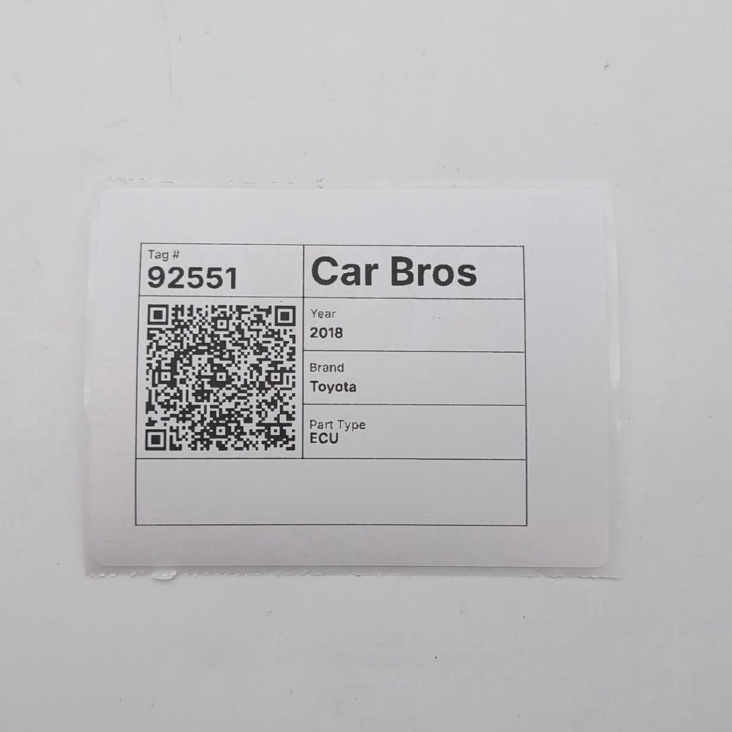 2016 2017 2018 Toyota RAV4 2.5L Engine Computer Control Module ECU 89661-42W02