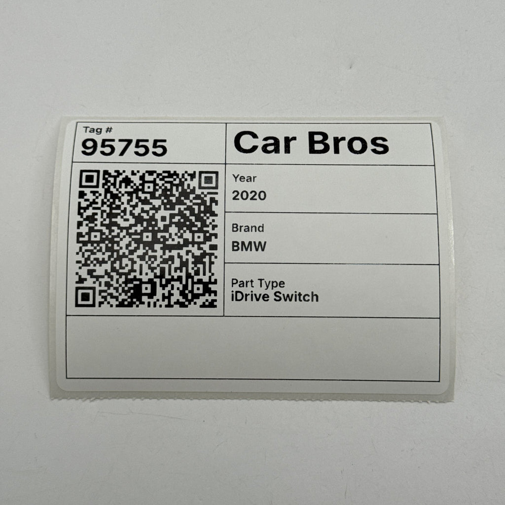 2019 - 2024 BMW 330i G20 F44 iDrive Navigation Media Switch Knob 9423194