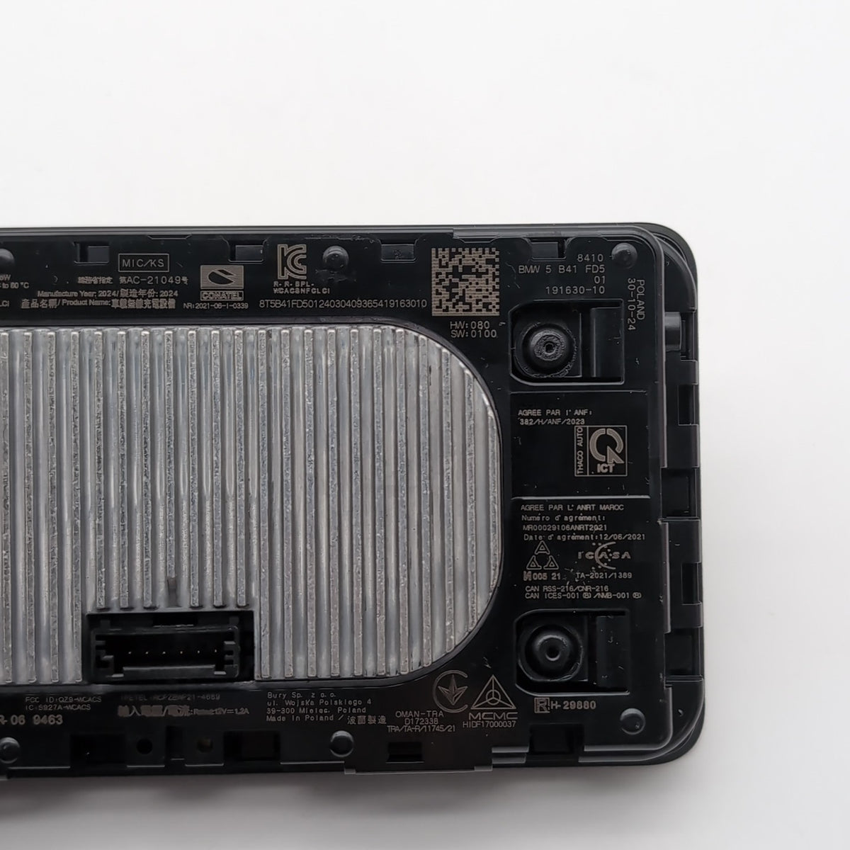 2019 - 2026 BMW G20 G26 G42 X5 X6 X7 Z4 Wireless Phone Charging Pad Tray 5B41FD5