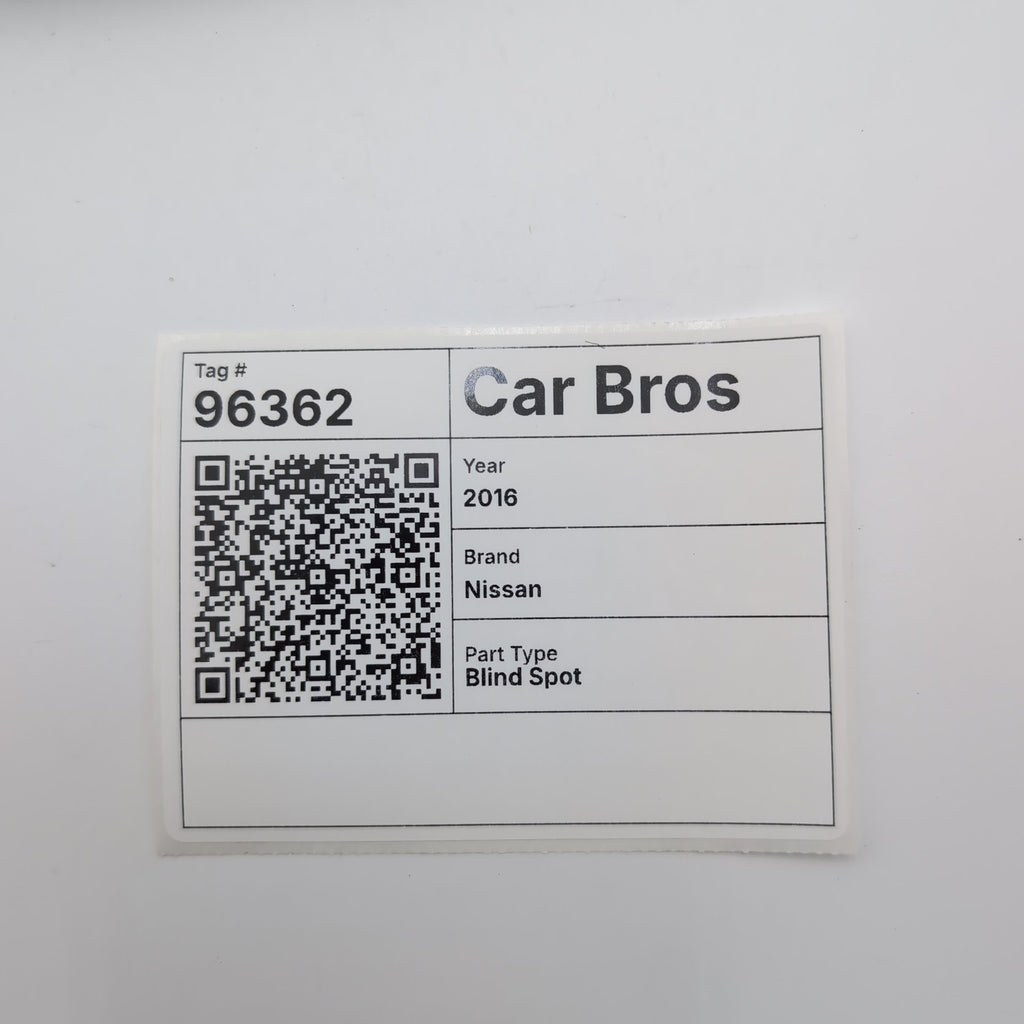 2015 2016 2017 Nissan Murano Rear Left Blind Spot Radar Sensor 284K05AA1F