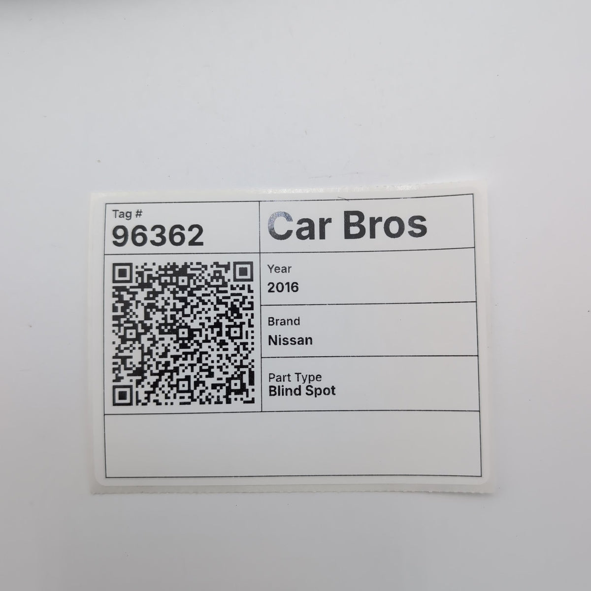 2015 2016 2017 Nissan Murano Rear Left Blind Spot Radar Sensor 284K05AA1F