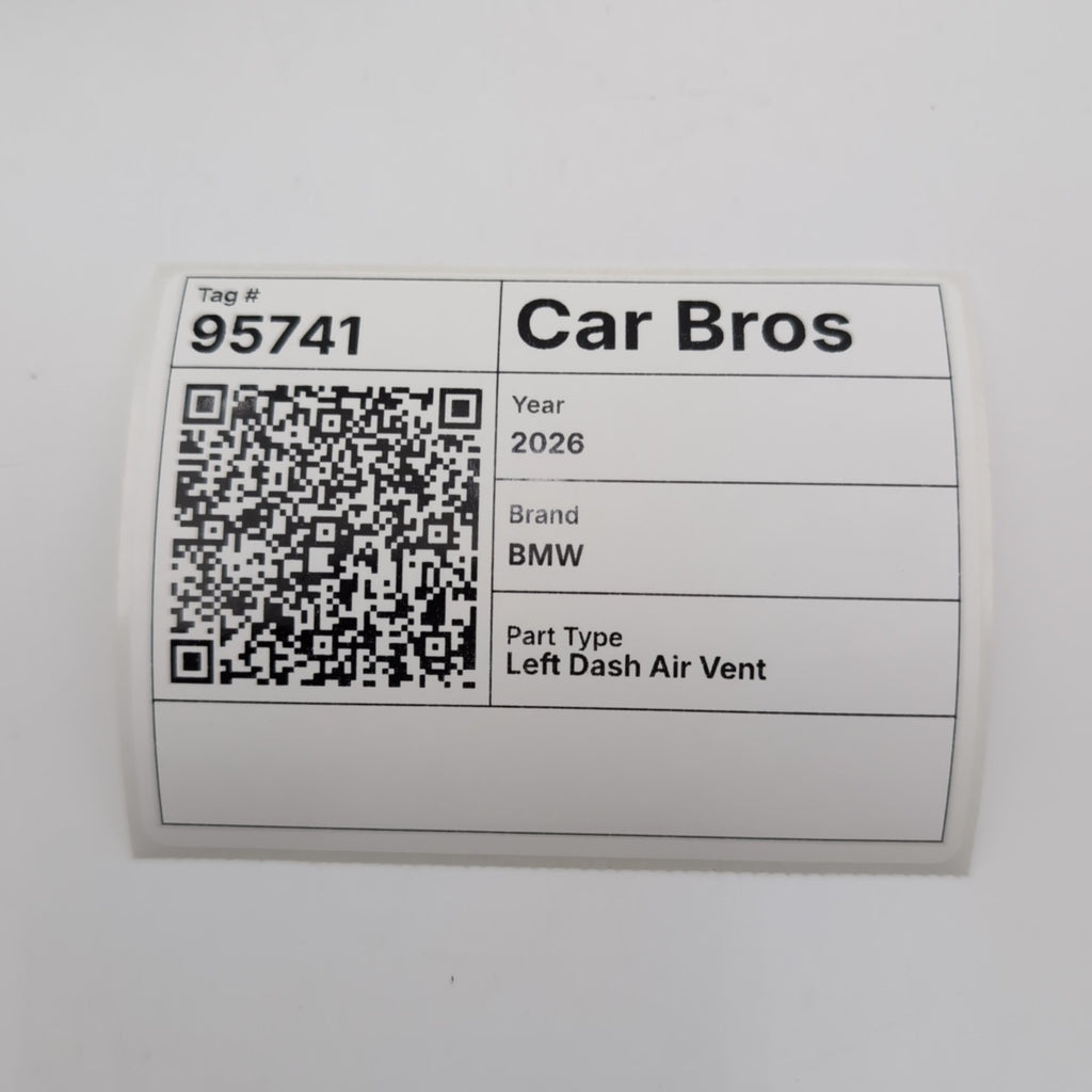 2023 - 2026 BMW 330i G20 G26 G80 Left Driver Dash AC Air Vent Trim 9633611