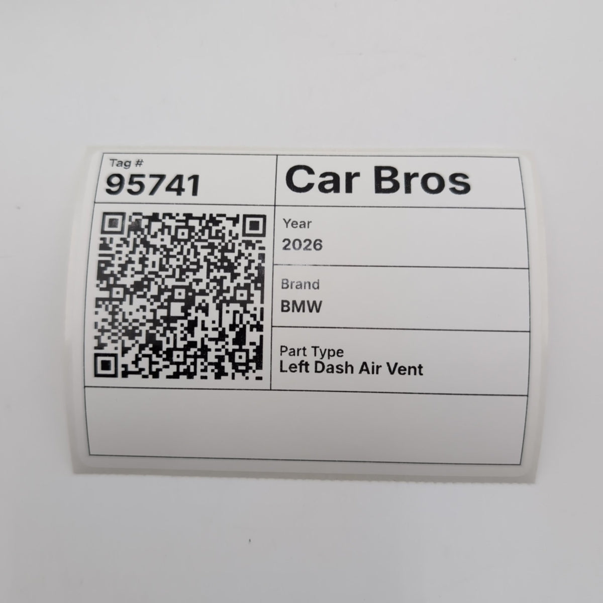 2023 - 2026 BMW 330i G20 G26 G80 Left Driver Dash AC Air Vent Trim 9633611