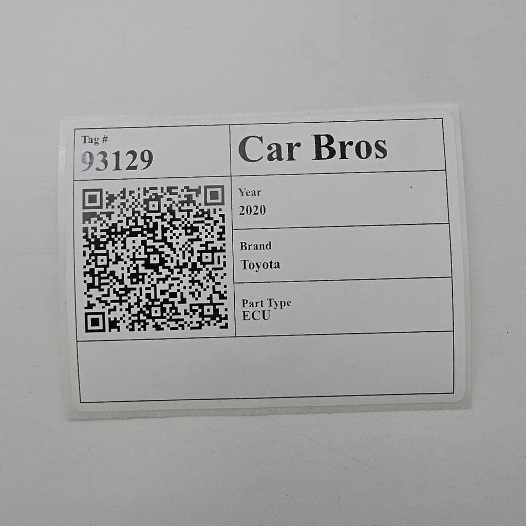 2019 2020 Toyota Prius 1.8L Engine Computer Control Module ECU 89661-47C30