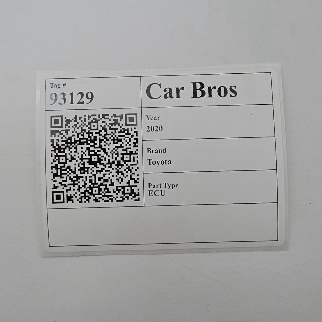 2019 2020 Toyota Prius 1.8L Engine Computer Control Module ECU 89661-47C30
