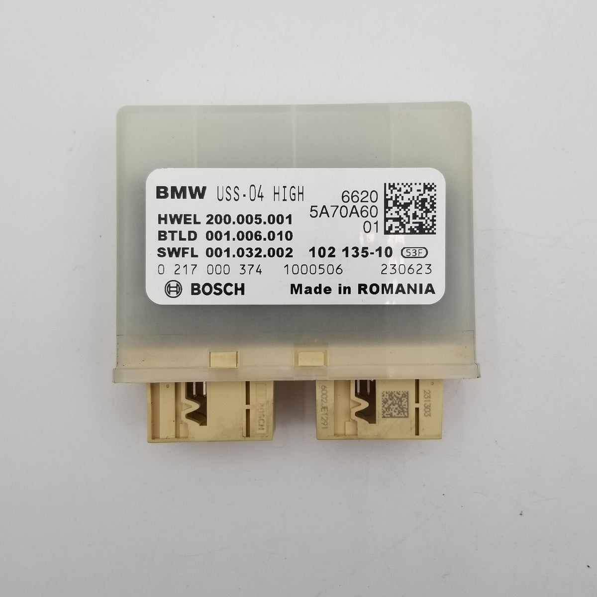 2021 - 2025 BMW G20 G22 M3 M4 X6 USS Ultra Sonic Parking Sensor Module