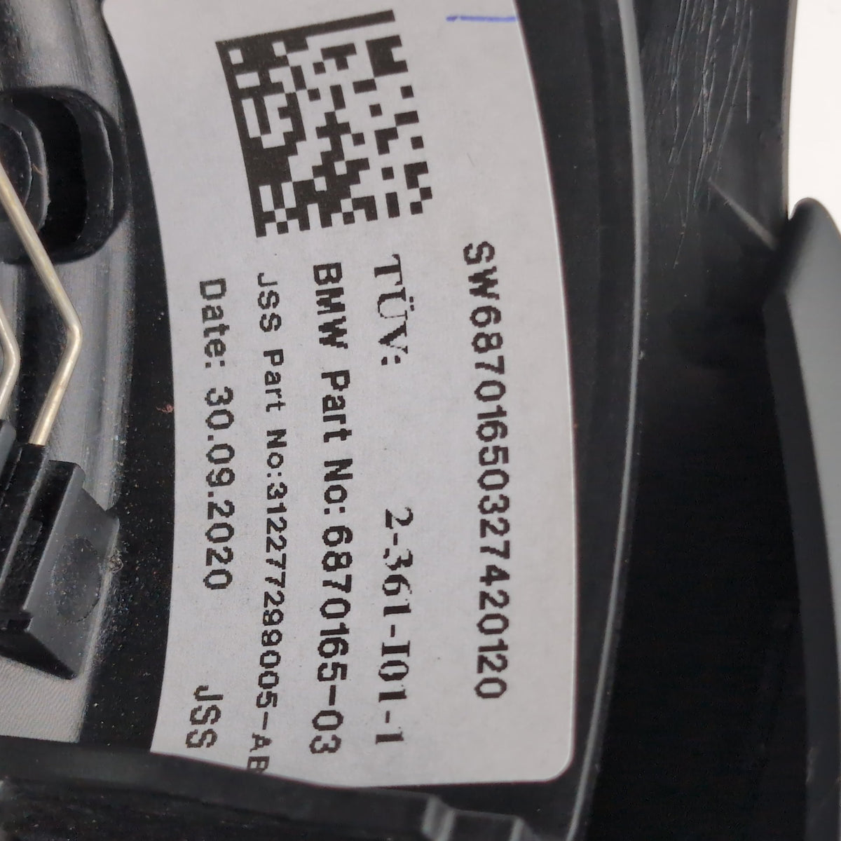 2014 - 2021 BMW i3 i3s I01 Steering Wheel Leather Lodge Design Gray 6870165