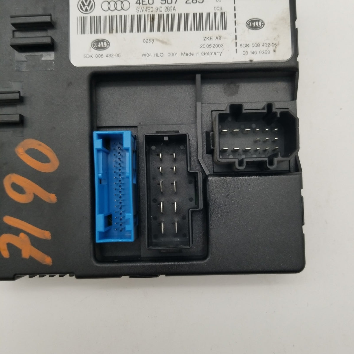 2002- 2009 Fits Audi A8 Multifunction Central Power Control Module 4E0907289