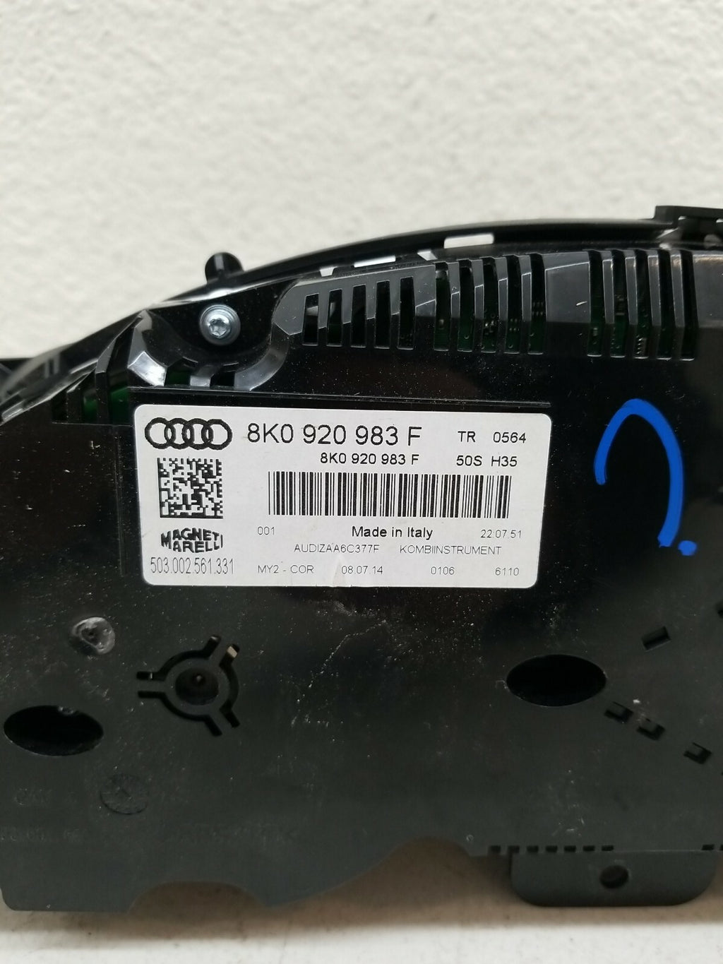 2013 2014 2015 2016 Audi A4 Allroad Speedometer Cluster 8K0920983F Unknown Miles