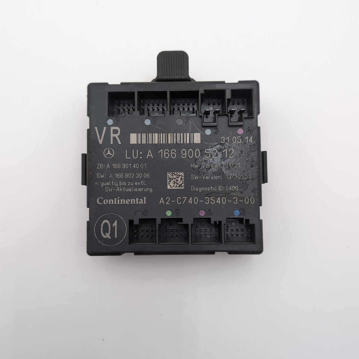 2013- 2019 Mercedes W166 GLE ML GL Front Right Door Control Module A1669005212