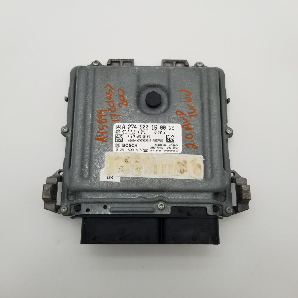 15-20 Mercedes GLC300 C300 E300 M274 ECU ECM Engine Control Module Unit