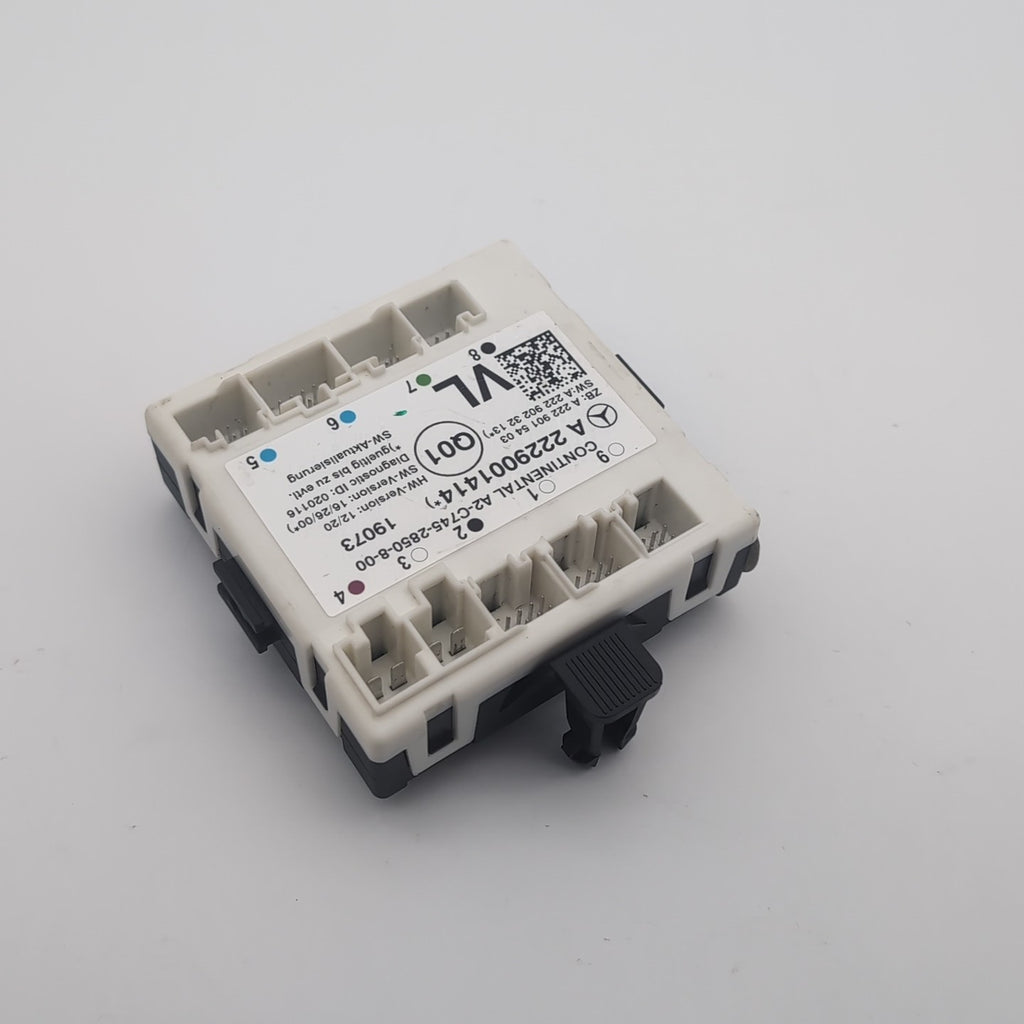 2015 - 2021 MERCEDES C300 W205 FRONT LEFT DOOR CONTROL MODULE OEM A2229001414