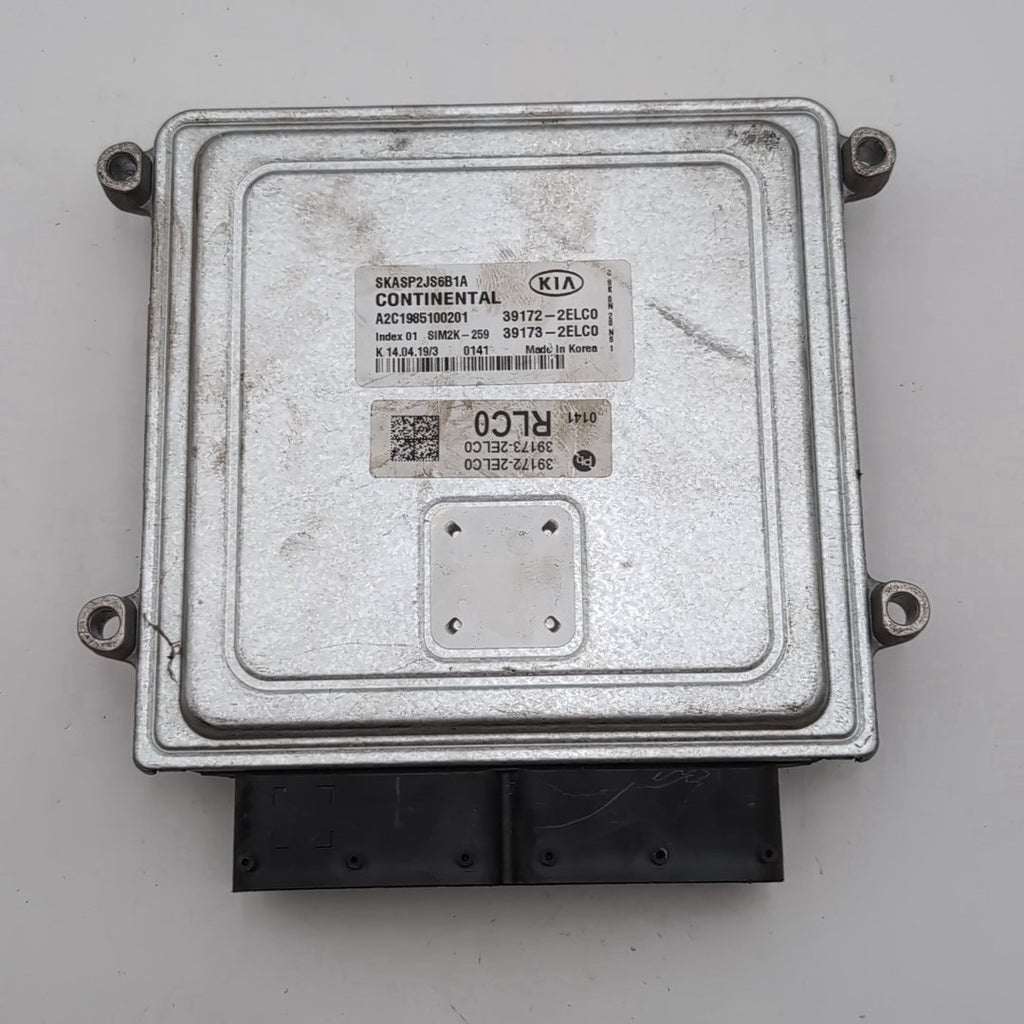 2020 2021 Kia Soul 2.0L Engine Computer Control Module ECU 39172-2ELC0