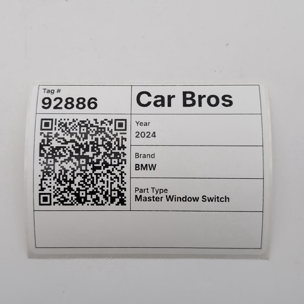 2024 2025 2026 BMW 540i 530i 550e i5 G60 Driver Master Window Switch 5A7CB16