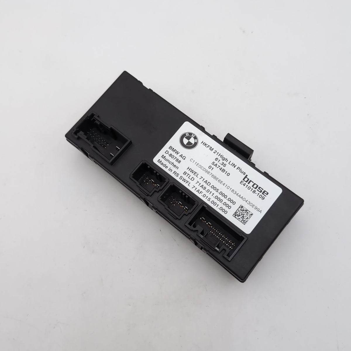 2024 2025 BMW G05 G07 X5 X7 Tailgate Liftgate Decklid Control Module OEM 5A74B10