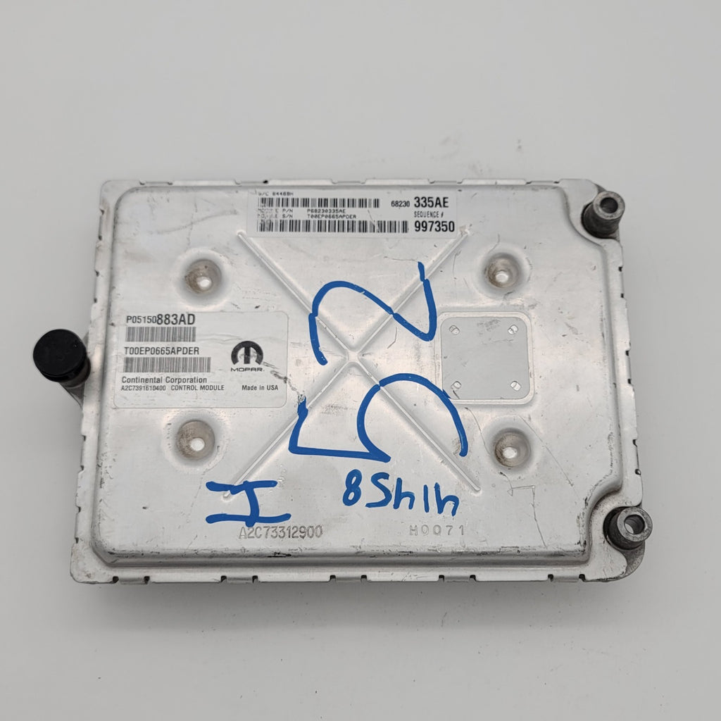 2015 Chrysler 300 Engine Computer Control Module ECM EBX OEM P05150883AD