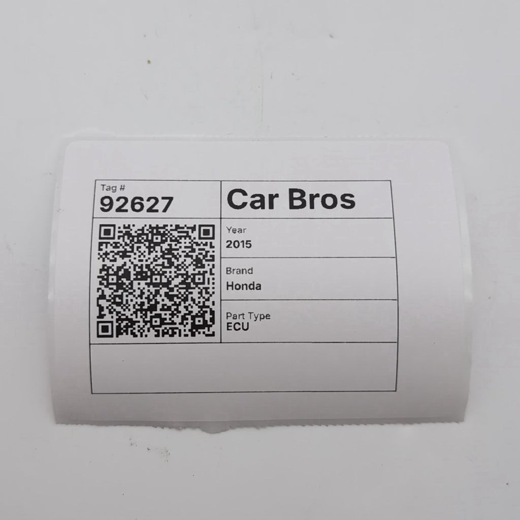 2015 Honda CRV 2.4L AWD Engine Computer Control Module ECU 37820-5LA-A53