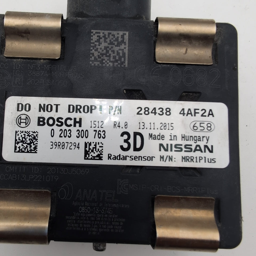 2015 2016 2017 Nissan Sentra Cruise Control Distance Radar Sensor 284384AF2A