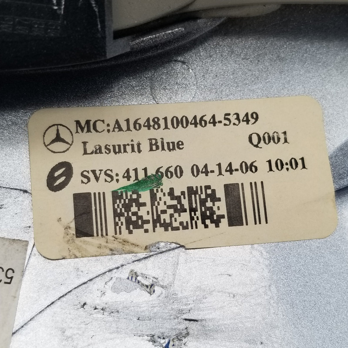 08-12 MERCEDES-BENZ GL550 FRONT RIGHT PASSENGER SIDE VIEW DOOR MIRROR CAP COVER