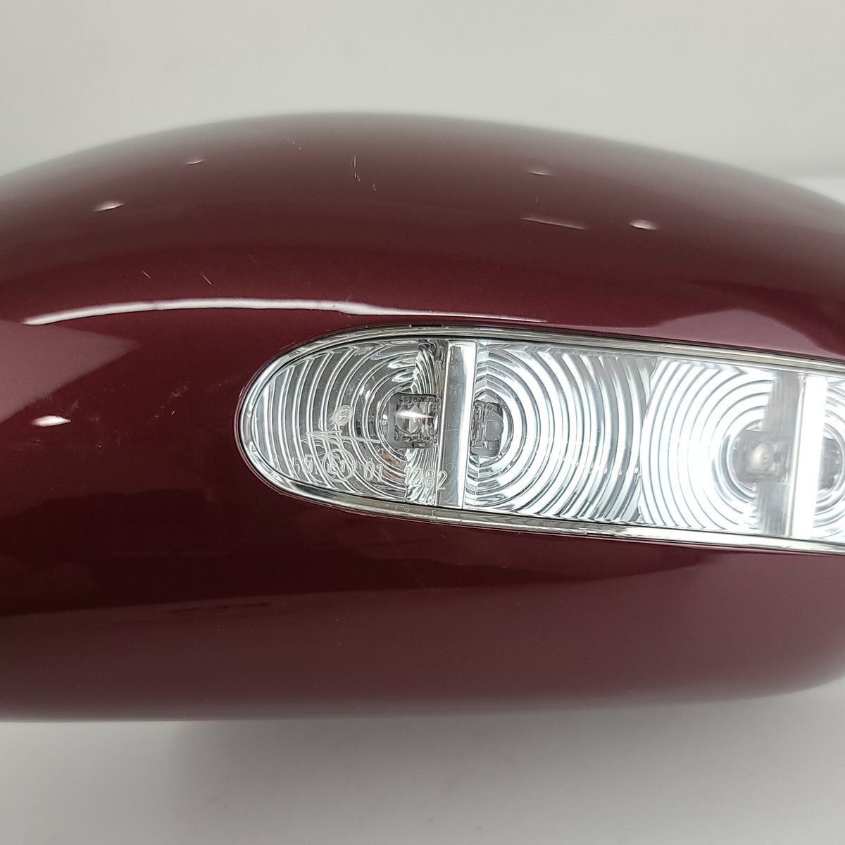 03-06 Fits Mercedes W211 E320 E500 Left Side View Door Mirror Cap Cover Burgundy