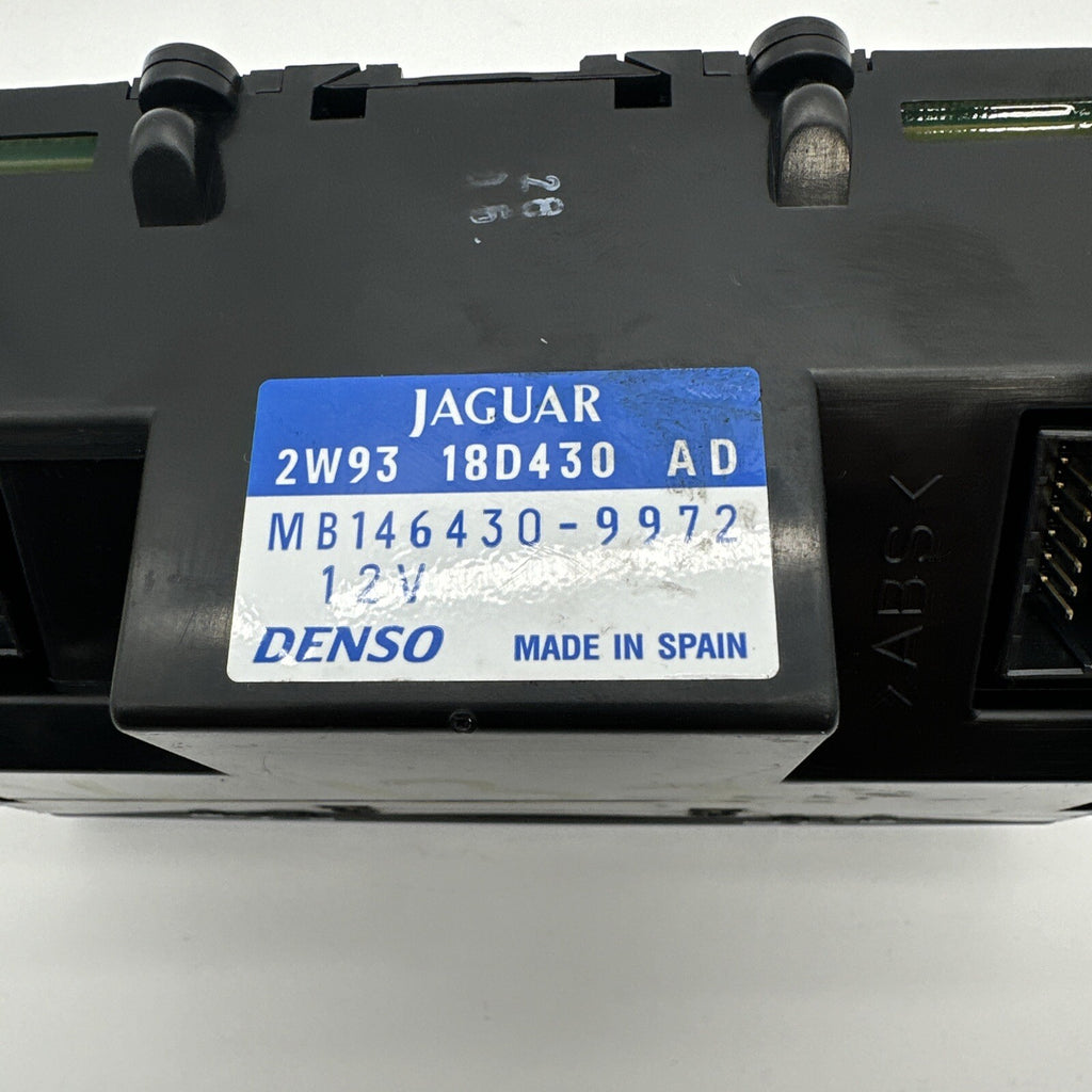 04-09 Jaguar X350 X358 XJ8 Rear Seat Climate Control Panel Oem