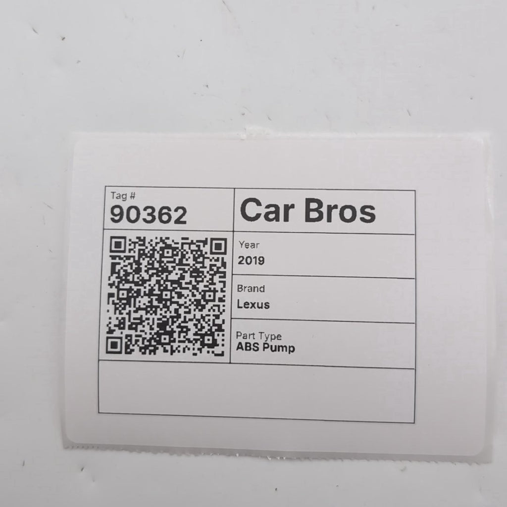 2019 Lexus NX300 ABS Anti Lock Brake Pump 44540-78071