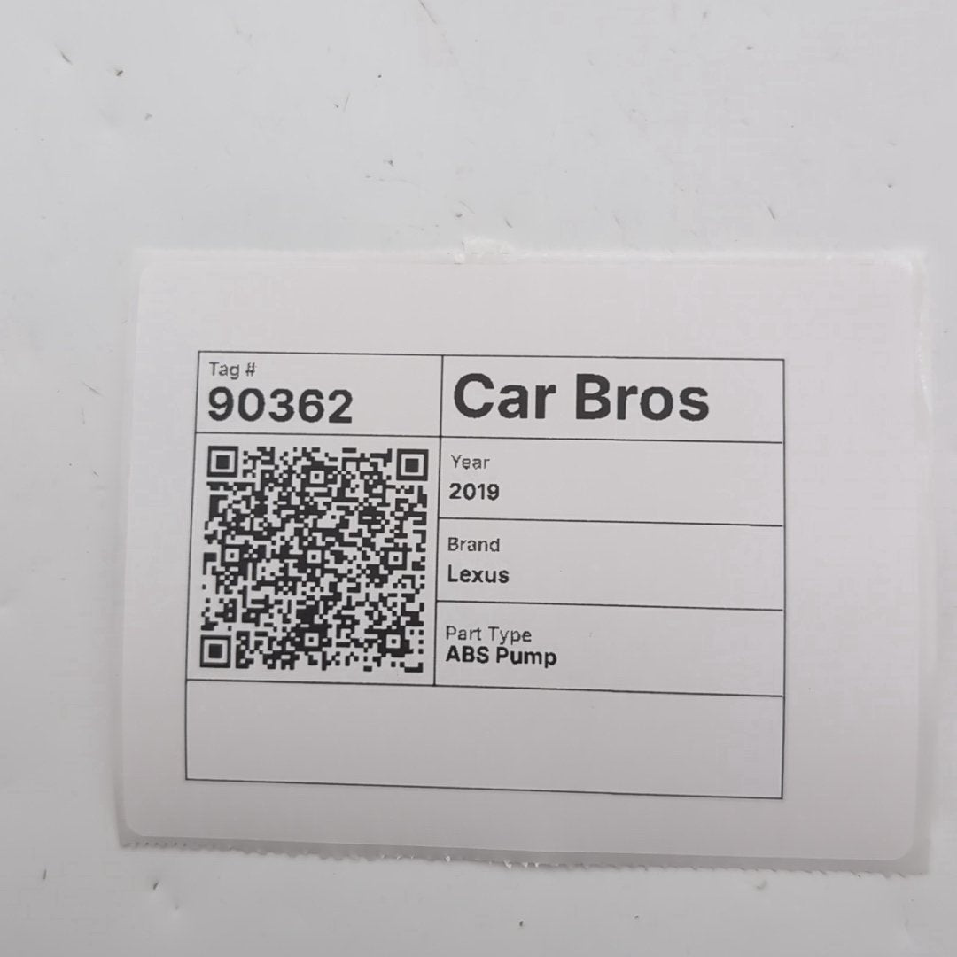 2019 Lexus NX300 ABS Anti Lock Brake Pump 44540-78071