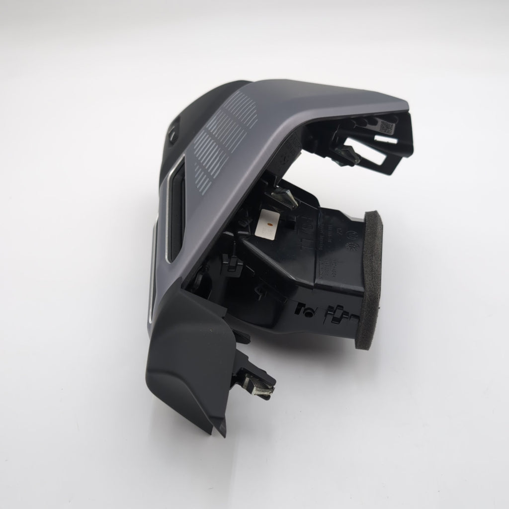2025 2026 BMW 228i F74 Left Dash Air Vent Trim Panel Aluminum Graphite 9635200