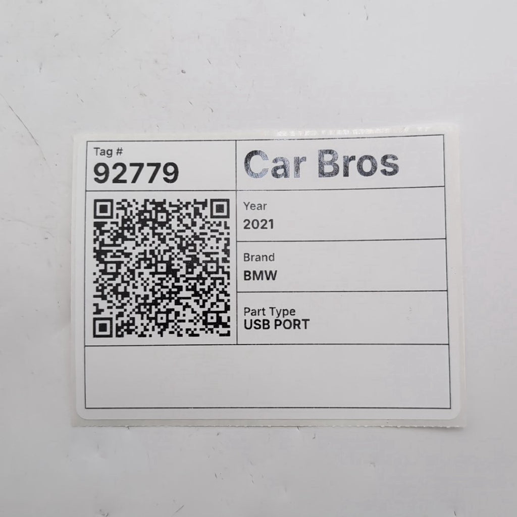2019 - 2024 BMW 3 4 5 X3 X4 X5 X6 X7 Single Socket USB Port Charing Socket