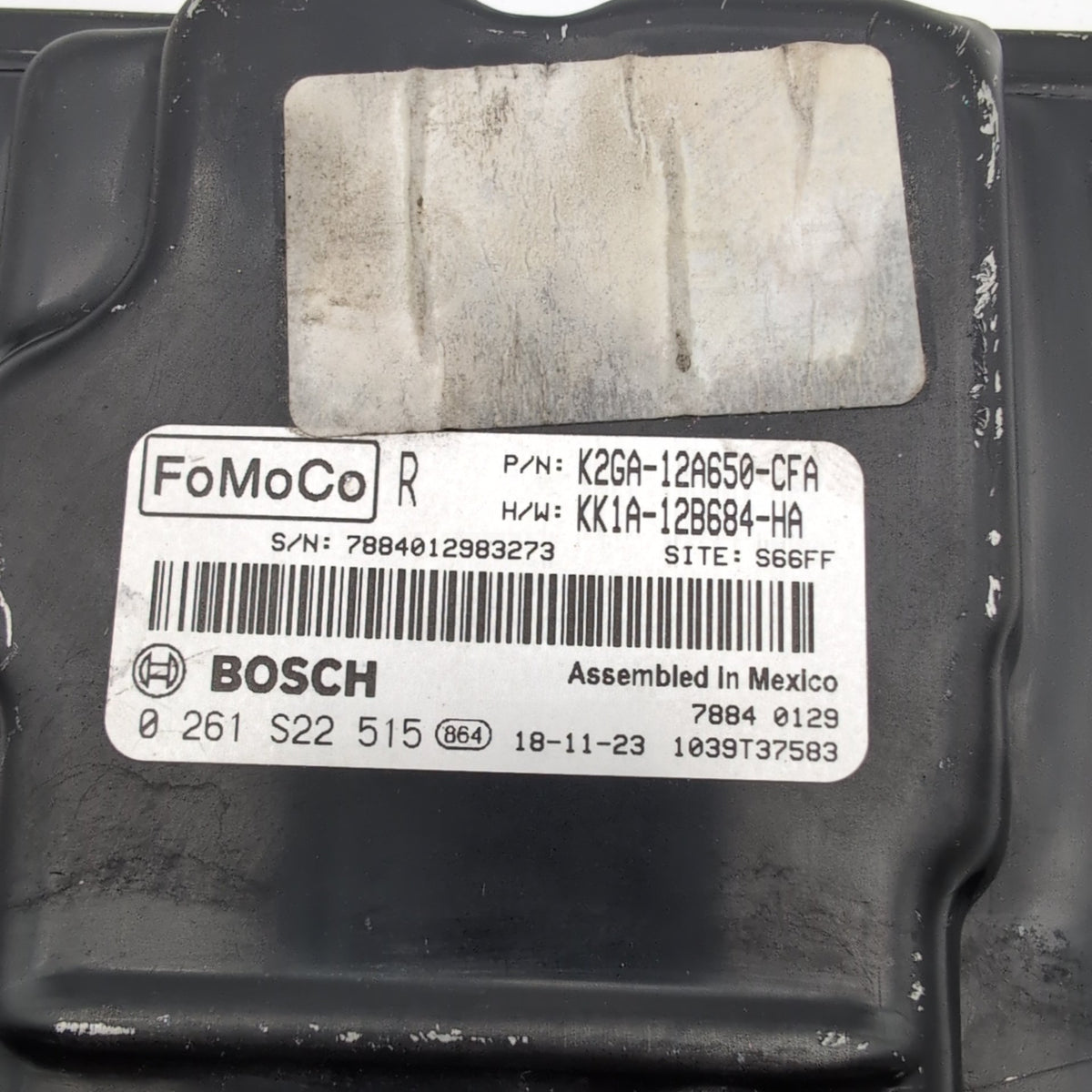 2019 - 2022 Ford Edge 2.0L Engine Computer Control Module ECU K2GA-12A650-CFA