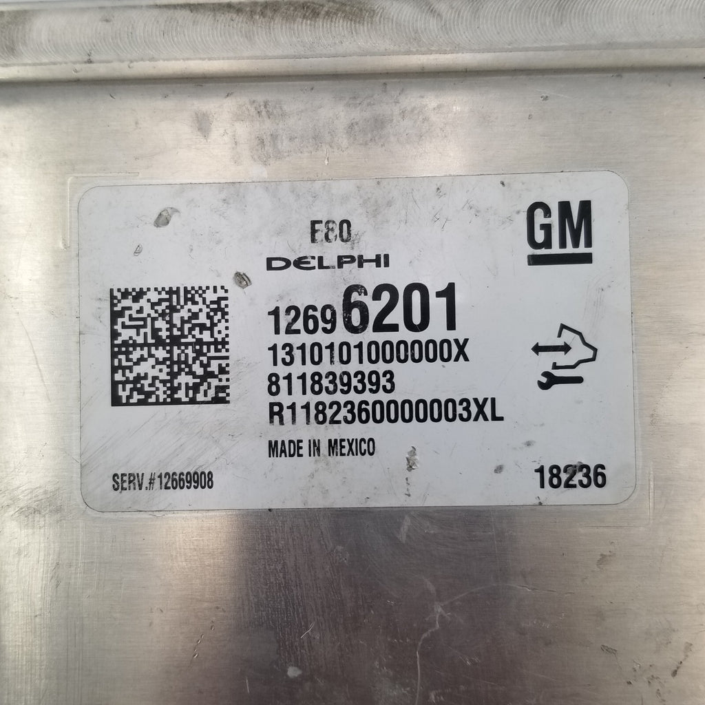 2017 2018 Chevrolet Cruze Computer Brain Engine Control ECU EBX Module 12696201