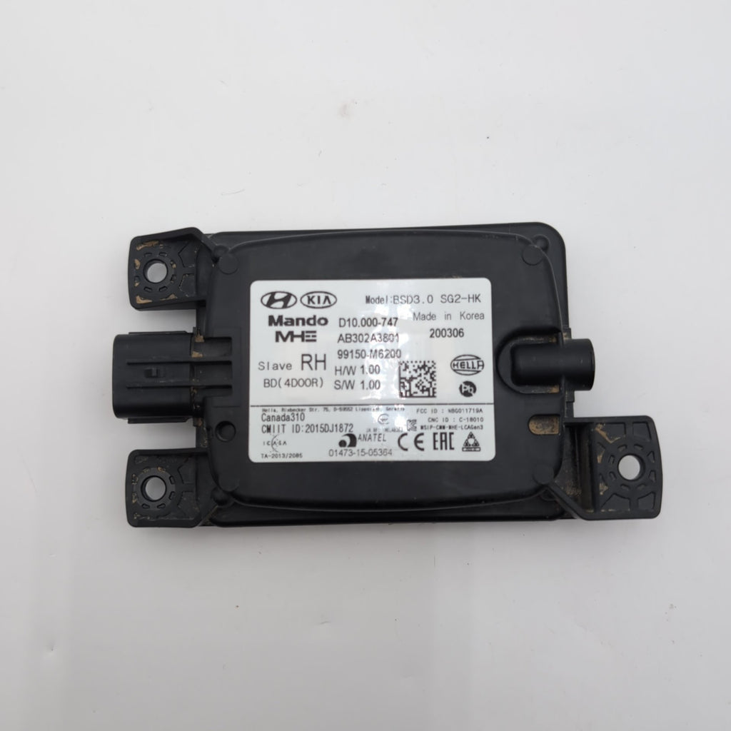2019 2020 2021 Kia Forte RH SLAVE Rear Right Blind Spot Radar Sensor 99150-M6200