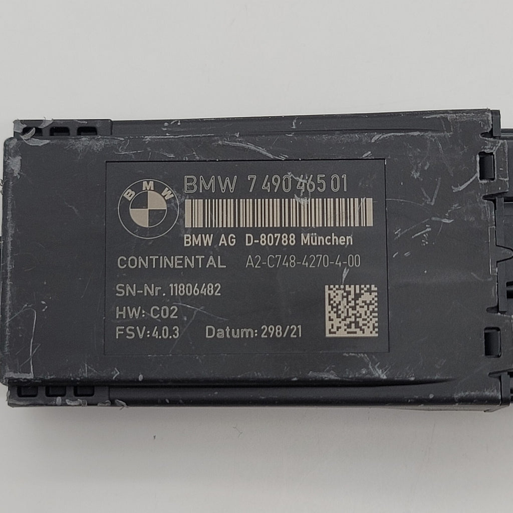 2019- 2024 BMW X5 G05 REAR LEFT DRIVER SEAT HEAT HEATED CONTROL MODULE 7490465