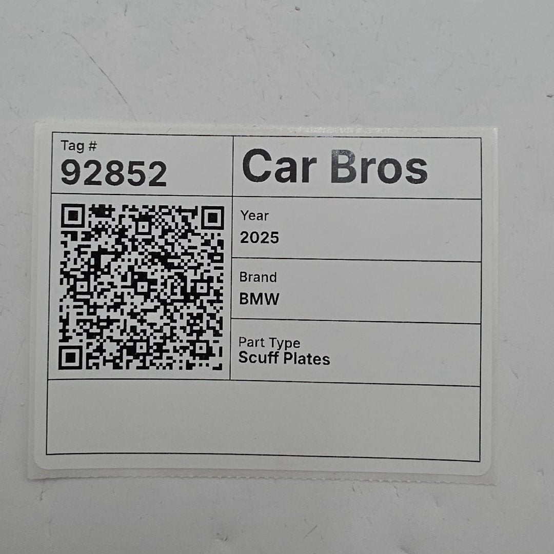 2019 - 2026 BMW i4 G20 G26 M Sport Front Door Sill Scuff Plate Trim Set 8079739