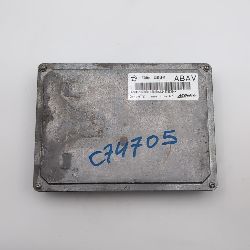 2013- 2016 GM Equinox Terrain Verano Engine Control Module OEM E39A 12651807