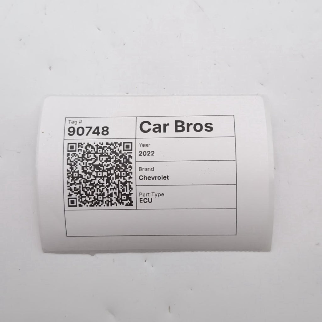 2020 2021 2022 Chevrolet Malibu 1.5L Engine Computer Control Module E88 12718932