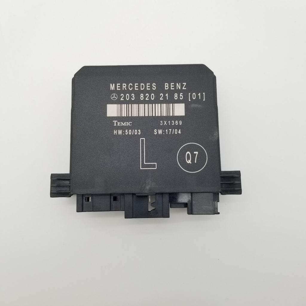 01-07 Mercedes W203 C230 C240 C320 Door Control Module Rear Left 2038202185 OEM
