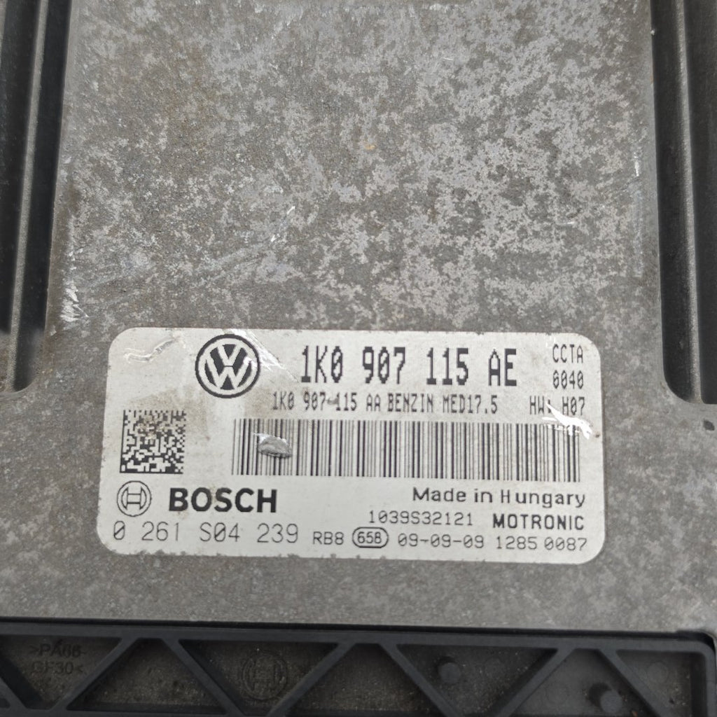 2008 2009 Volkswagen Golf GTI Engine Computer Control Module ECU 1K0907115AE