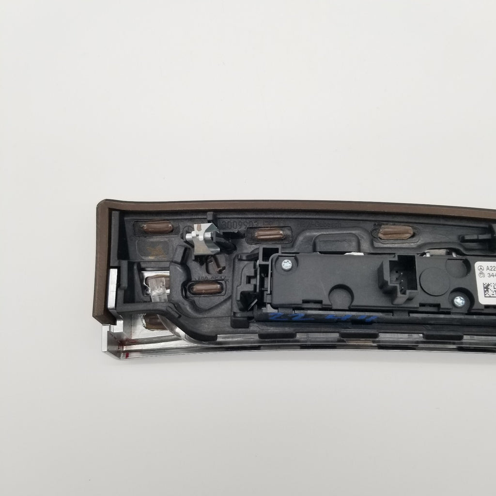2014-2017 MERCEDES S550 DASH PANEL CAMERA PARKING ASSIST SWITCH WOOD TRIM OEM