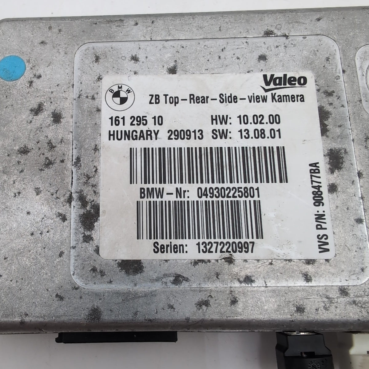 BMW F06 F10 F12 F13 F30 F80 F82 Top Rear Side View Camera Control Module OEM